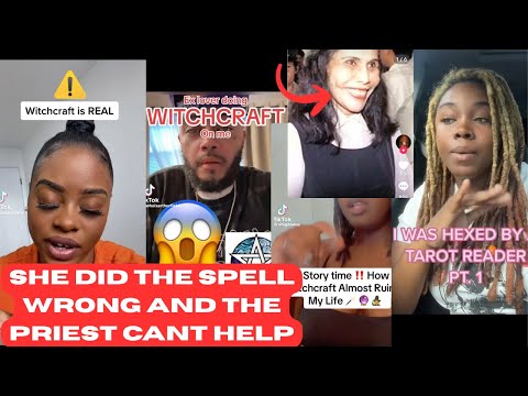 WITCHCRAFT TIKTOK CREEPY COMPILATION TIKTOK SCARY WITCH STORIES#tiktokcompilation #storytime #voodoo