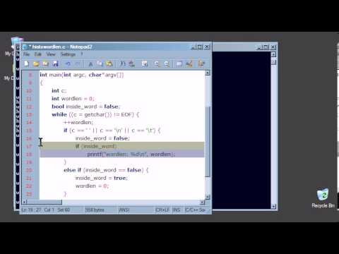 C99 Tutorial Part 11 - Word-length histogram I