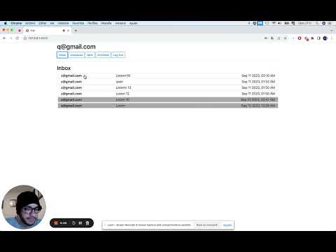 Cs50 Web Programming With Python And Javascript Project 03 Mail