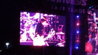 Slash and Aerosmith at Lake Tahoe Sold Out Show 8-8-2014