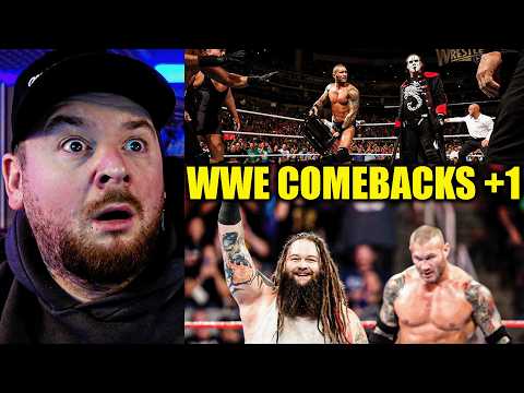 REACTION to "The Best WWE Comebacks with Partners" 😱 | The Basement Stream Highlights