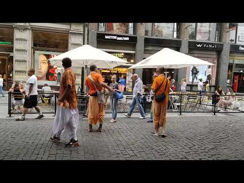 Hare Rama Hare Krishna On The Streets Of Prague| Being Indian