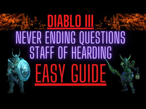 Never Ending Questions & Staff of Herding Guide Season 28 - Diablo III