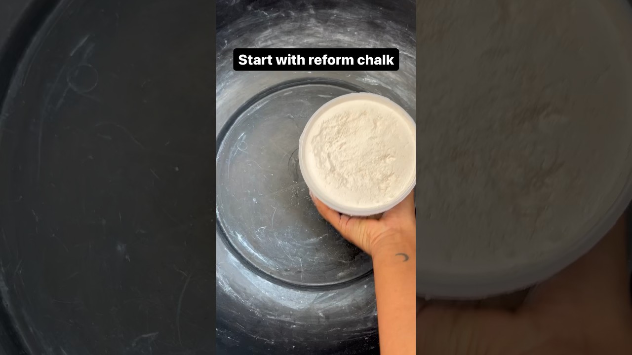 How to make gym chalk at home simple tutorial