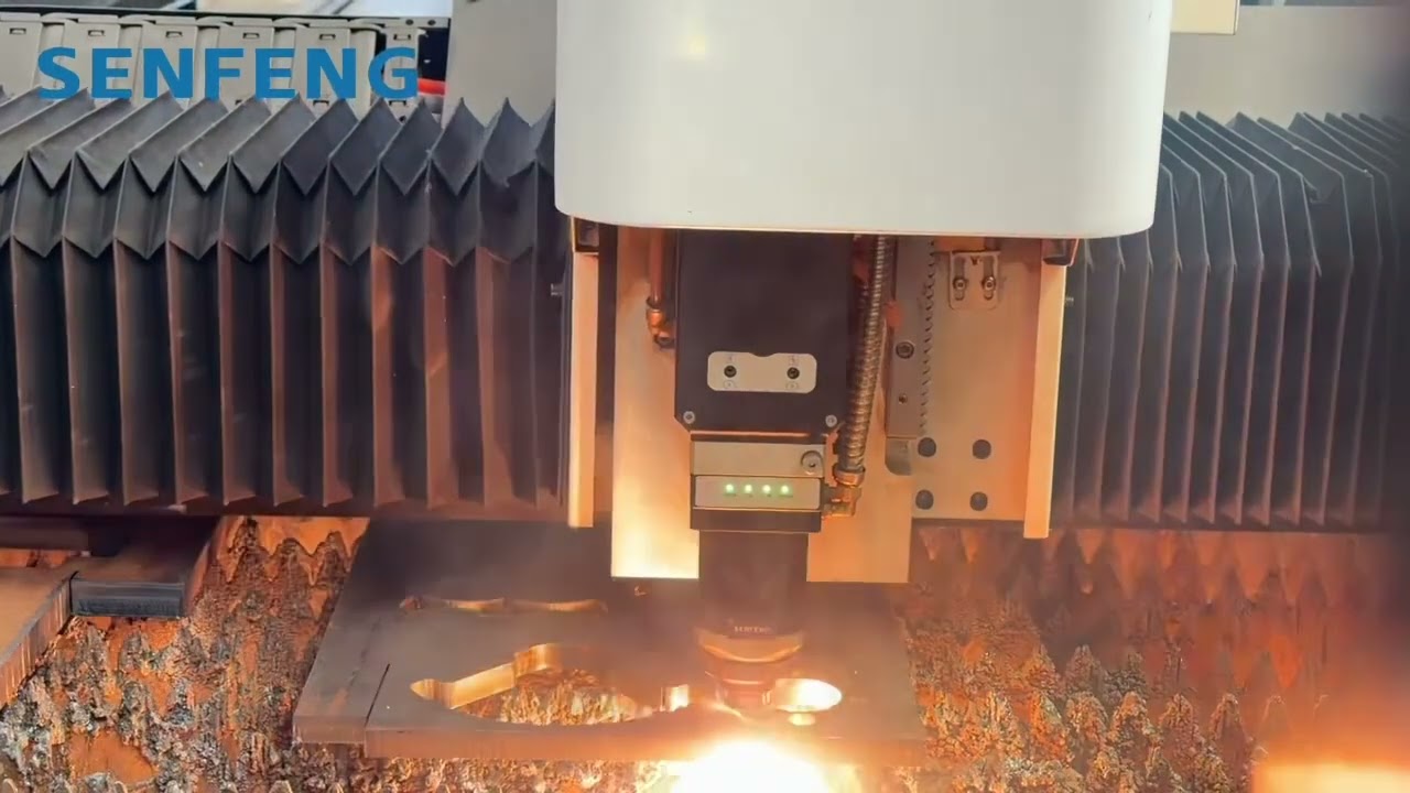 Cortadora láser de fibra de 12 kW | Corte de acero al carbono de 16 mm