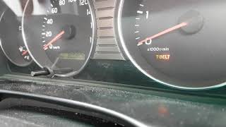 100 series landcruiser t-belt (timing belt) reset procedure