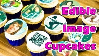 Edible Image Cupcake Toppers (For my Mom&#39;s Birthday) by Cookies Cupcakes and Cardio