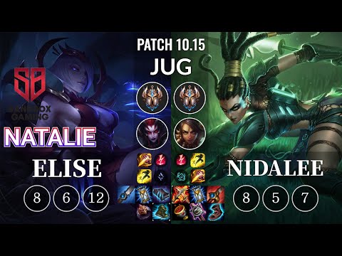 SB Natalie Elise vs Nidalee Jungle - KR Patch 10.15