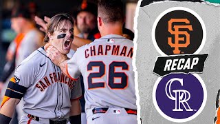 Giants vs. Rockies Game Highlights (9/1/25) | MLB Highlights