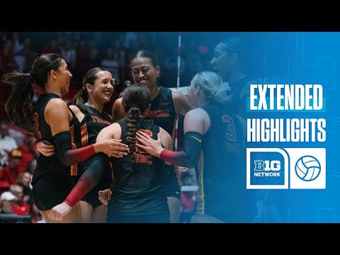 Southern California at Wisconsin | Extended Highlights | Big Ten Volleyball | 10/19/2025