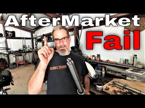 REPLACING Fork Tube SEALS On HARLEY Davidson 1994 EVO Heritage SOFTAIL / An Aftermarket FAILURE!