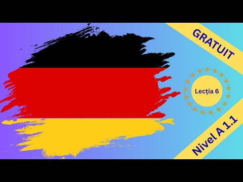 Germana incepatori - Lectia 6 😊A1.1