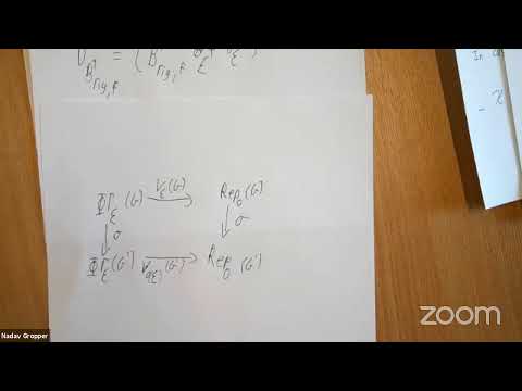 Nadav Gropper (Oxford): Anabelian construction of phi, Gamma modules