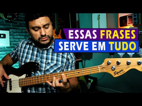 🔹 POWERFUL PHRASES that EVERY GOOD BASS PLAYER USES in ANY SONG!