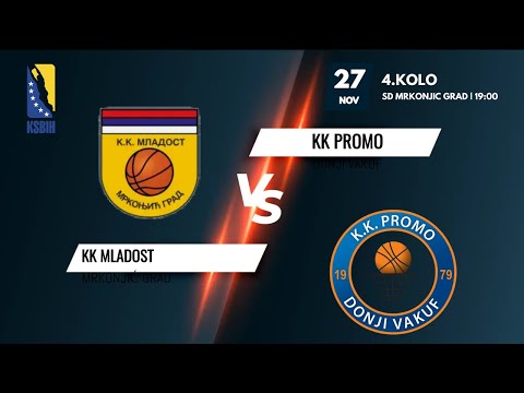 KK Mladost vs KK Promo - 4. kolo - KSBIH - 2022/2023