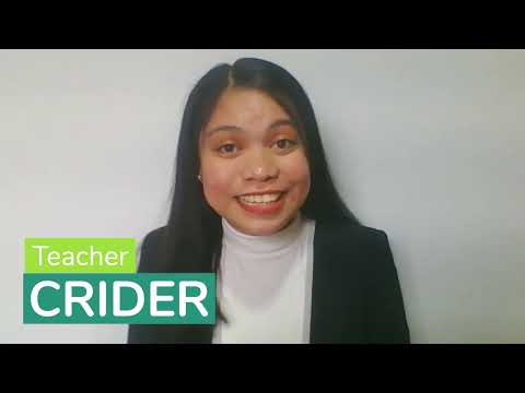 Criderのプロフィール動画