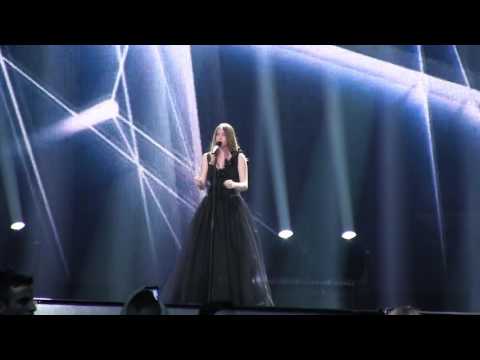 ESCKAZ in Kyiv:Blanche (Belgium) Dress Rehearsal City Lights