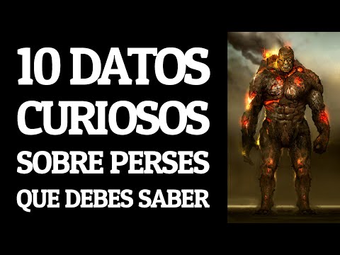 10 DATOS CURIOSOS sobre PERSES que DEBES SABER - GOD OF WAR 🔥