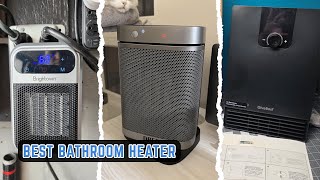 Testing the Best Bathroom Heater in 2026 | Electric, Portable