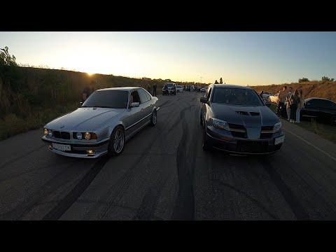 Outlander turbo Evo engine vs BMW M5 e34 engine S62