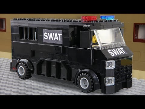 Lego SWAT - invisible Man Prison Break