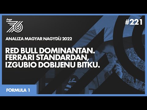 LAP 76 No.221 | F1: Red Bull dominantan | Ferrari standardan, izgubio dobijenu bitku.