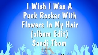 I Wish I Was A Punk Rocker With Flowers In My Hair (album Edit) - Sandi Thom (Karaoke Version)