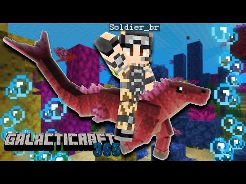 O Jeito mais RÁPIDO de Explorar o MAR! - Galacticraft 365 - #006