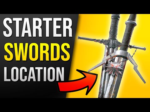Witcher 3 Best Sword Location Early Game – Silver & Steel Sword Viper Weapons!