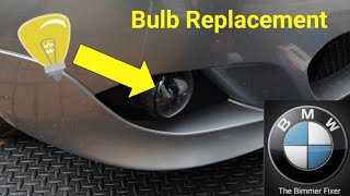 BMW 5 Series e60/e61 Msport Front Fog Light Bulb Replacement 2004-2007