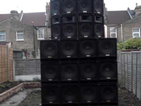 Respect for bongo man - malone rootikal on Tsunami sound system test