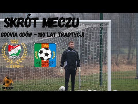 SKRÓT MECZU : MECZ TOWARZYSKI GDOVIA GDÓW -  NAPRZÓD SOBOLÓW (17.02.2024)