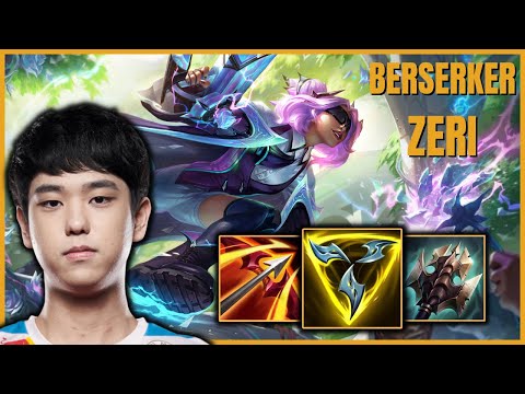 C9 Berserker Zeri vs Samira - Patch 12.2