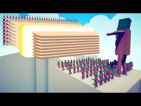 100x MINECRAFT ZOMBIES + GIANT vs EVERY GOD - Totally Accurate Battle Simulator TABS
