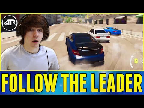 Forza Horizon 2 Online : FOLLOW THE LEADER DRIFTING!!! (1000 Horsepower C63)
