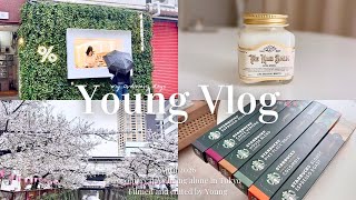 Vlog｜東京で暮らす30代社会人の日常記録🌸目黒川のさくらを楽しむ | リンクオリジナルメーカーズのヘアアイテム 購入品紹介