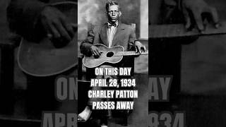 On this day April 28, 1934 blues legend Charley Patton passed away, leaving behind a legacy forever!