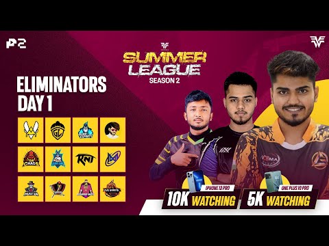 [ Hindi ] Summer League Invitational S2 Powered by Playsphere | FT. TM , NGX , VIT , PVS , GODL