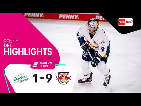 Bietigheim Steelers - EHC Red Bull München | Highlights PENNY DEL 21/22