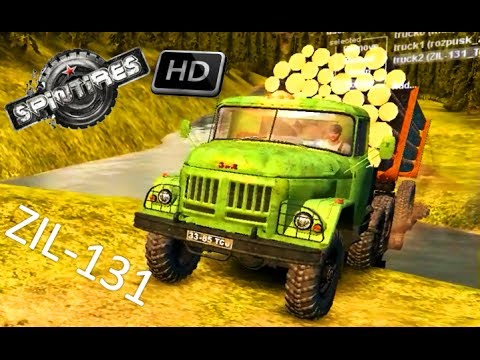 SPINTIRES™ ZIL-131 & TRAILER ROZPUSK with Graphical Essentials Mod v5.1 HD