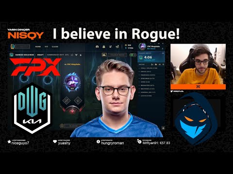 FNC Nisqy's opinion on how Rogue will do at Worlds!!