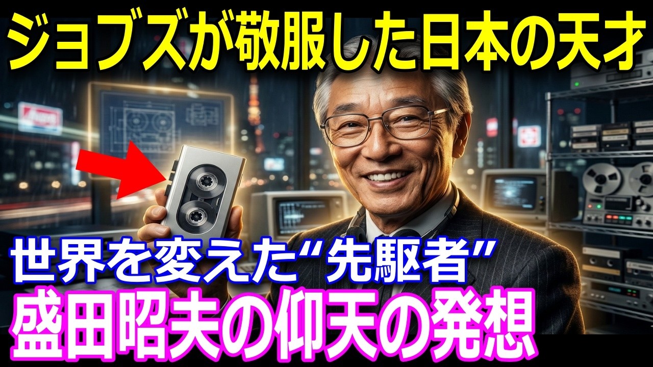 スティーブ・ジョブズが敬服した日本人――盛田昭夫と“ウォークマン革命”の真実