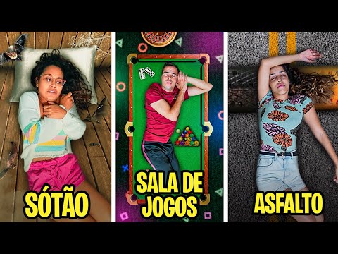 PASSAMOS A NOITE NOS LUGARES MAIS ALEATÓRIOS E DEU MUITO RUIM!