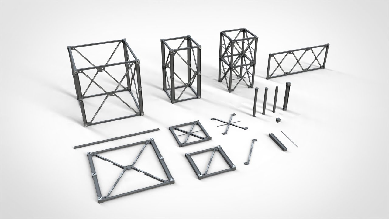 Metal truss 3 3D Model