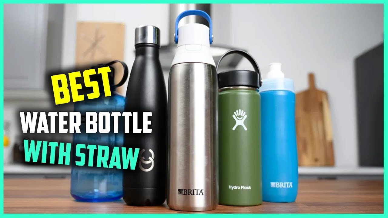 Top 5 Best Water Bottle With Straw [Review] - Stainless Steel Insulated Water Bottle [2023]