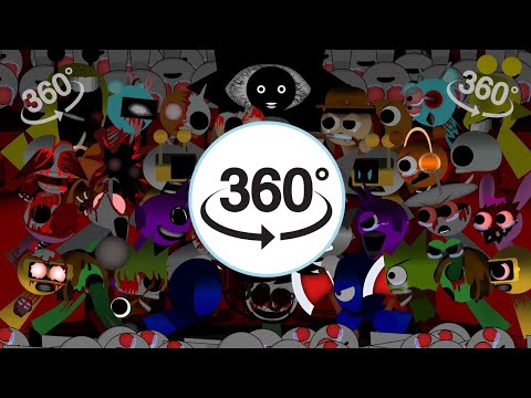 360° VR Incredibox Sprunki House of Horrors Season 2 Complete Series + Secret Ending | FNF Animation