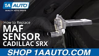 How to Replace Mass Airflow Sensor 10-16 Cadillac SRX