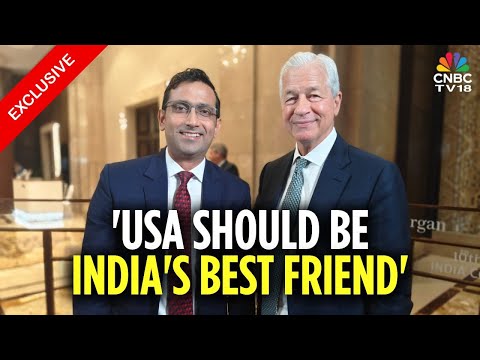 Jamie Dimon Exclusive | On H-1B Shock, India-US Trade, Fed, Dollar & AI Boom | CNBC TV18 | N18V