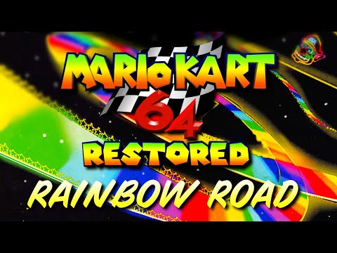 Rainbow Road - Mario Kart 64 (Restored)