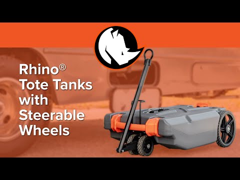 Rhino® Tote Tanks Steerable Wheels